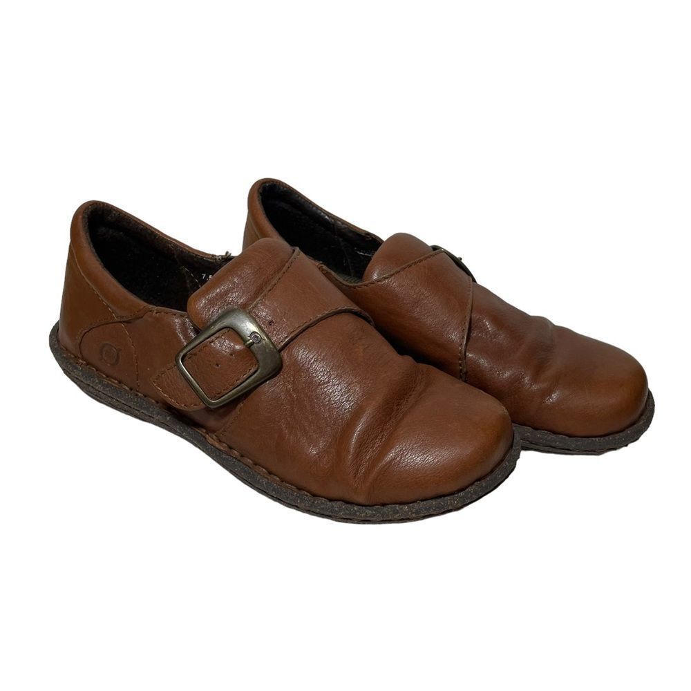 Born Brown Leather Comfort Shoes